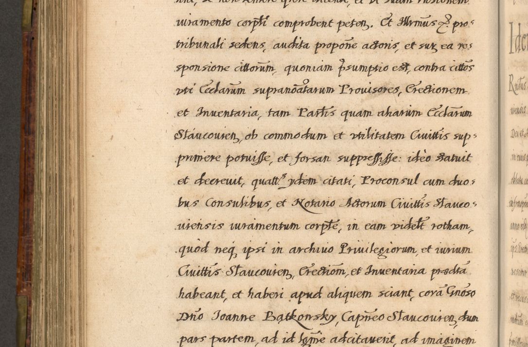 Zdjęcie nr 645 dla obiektu archiwalnego: Acta episcopalia R. D. Jacobi Zadzik, episcopi Cracoviensis et ducis Severiae annorum 1639 et 1640. Volumen II
