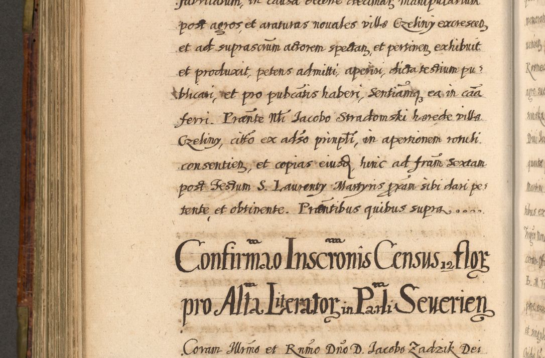 Zdjęcie nr 637 dla obiektu archiwalnego: Acta episcopalia R. D. Jacobi Zadzik, episcopi Cracoviensis et ducis Severiae annorum 1639 et 1640. Volumen II