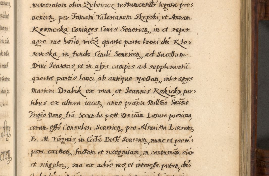 Zdjęcie nr 638 dla obiektu archiwalnego: Acta episcopalia R. D. Jacobi Zadzik, episcopi Cracoviensis et ducis Severiae annorum 1639 et 1640. Volumen II