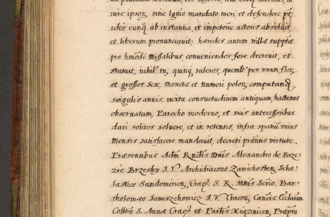Zdjęcie nr 643 dla obiektu archiwalnego: Acta episcopalia R. D. Jacobi Zadzik, episcopi Cracoviensis et ducis Severiae annorum 1639 et 1640. Volumen II