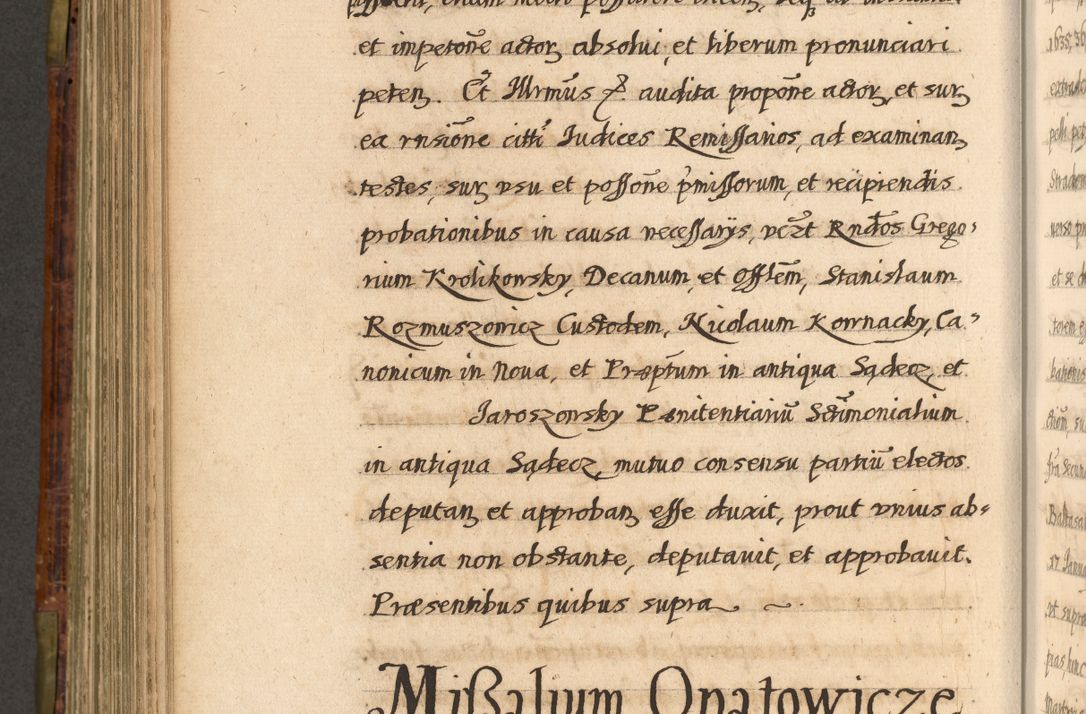Zdjęcie nr 635 dla obiektu archiwalnego: Acta episcopalia R. D. Jacobi Zadzik, episcopi Cracoviensis et ducis Severiae annorum 1639 et 1640. Volumen II