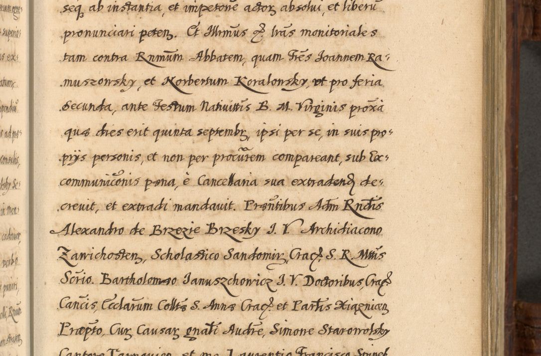 Zdjęcie nr 632 dla obiektu archiwalnego: Acta episcopalia R. D. Jacobi Zadzik, episcopi Cracoviensis et ducis Severiae annorum 1639 et 1640. Volumen II