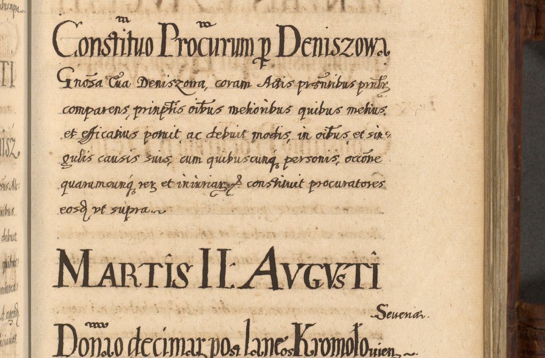Zdjęcie nr 628 dla obiektu archiwalnego: Acta episcopalia R. D. Jacobi Zadzik, episcopi Cracoviensis et ducis Severiae annorum 1639 et 1640. Volumen II
