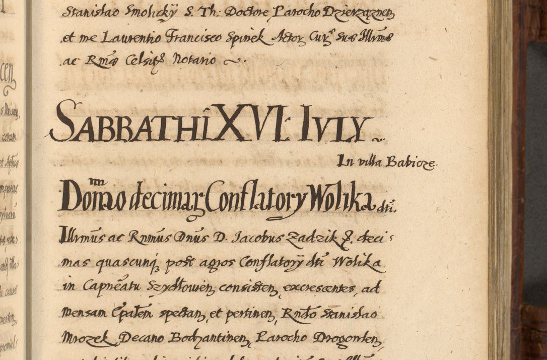 Zdjęcie nr 620 dla obiektu archiwalnego: Acta episcopalia R. D. Jacobi Zadzik, episcopi Cracoviensis et ducis Severiae annorum 1639 et 1640. Volumen II