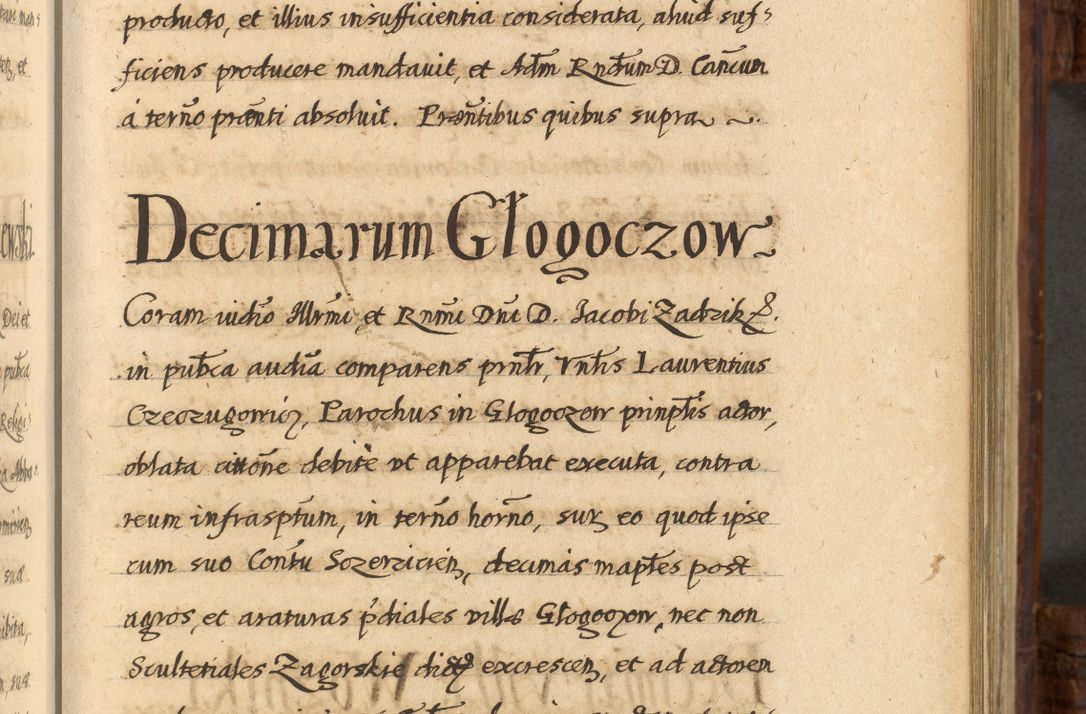 Zdjęcie nr 614 dla obiektu archiwalnego: Acta episcopalia R. D. Jacobi Zadzik, episcopi Cracoviensis et ducis Severiae annorum 1639 et 1640. Volumen II