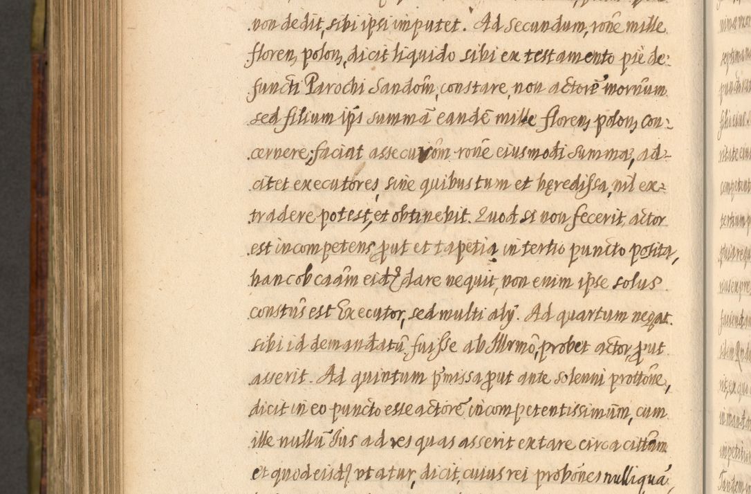 Zdjęcie nr 1007 dla obiektu archiwalnego: Acta episcopalia R. D. Jacobi Zadzik, episcopi Cracoviensis et ducis Severiae annorum 1639 et 1640. Volumen II