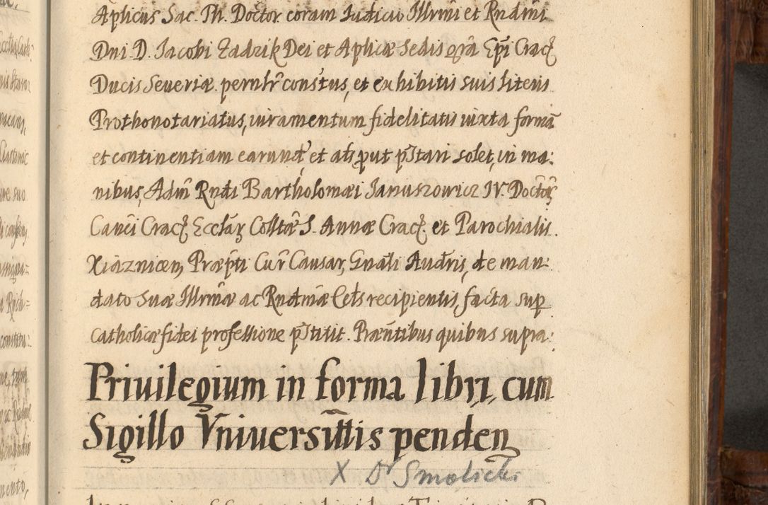 Zdjęcie nr 994 dla obiektu archiwalnego: Acta episcopalia R. D. Jacobi Zadzik, episcopi Cracoviensis et ducis Severiae annorum 1639 et 1640. Volumen II