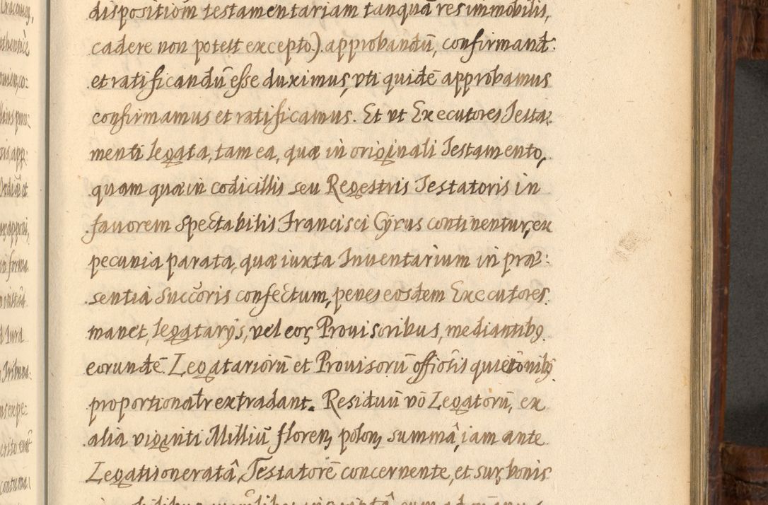 Zdjęcie nr 988 dla obiektu archiwalnego: Acta episcopalia R. D. Jacobi Zadzik, episcopi Cracoviensis et ducis Severiae annorum 1639 et 1640. Volumen II