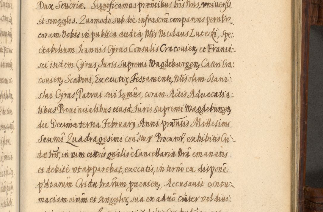Zdjęcie nr 986 dla obiektu archiwalnego: Acta episcopalia R. D. Jacobi Zadzik, episcopi Cracoviensis et ducis Severiae annorum 1639 et 1640. Volumen II