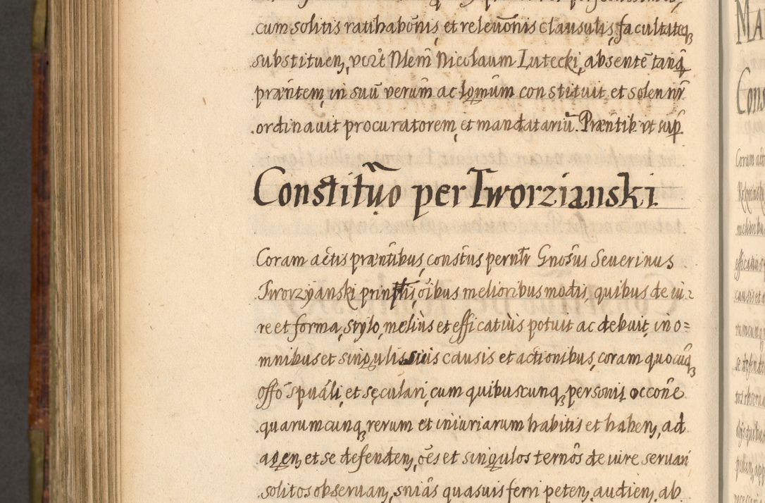 Zdjęcie nr 983 dla obiektu archiwalnego: Acta episcopalia R. D. Jacobi Zadzik, episcopi Cracoviensis et ducis Severiae annorum 1639 et 1640. Volumen II