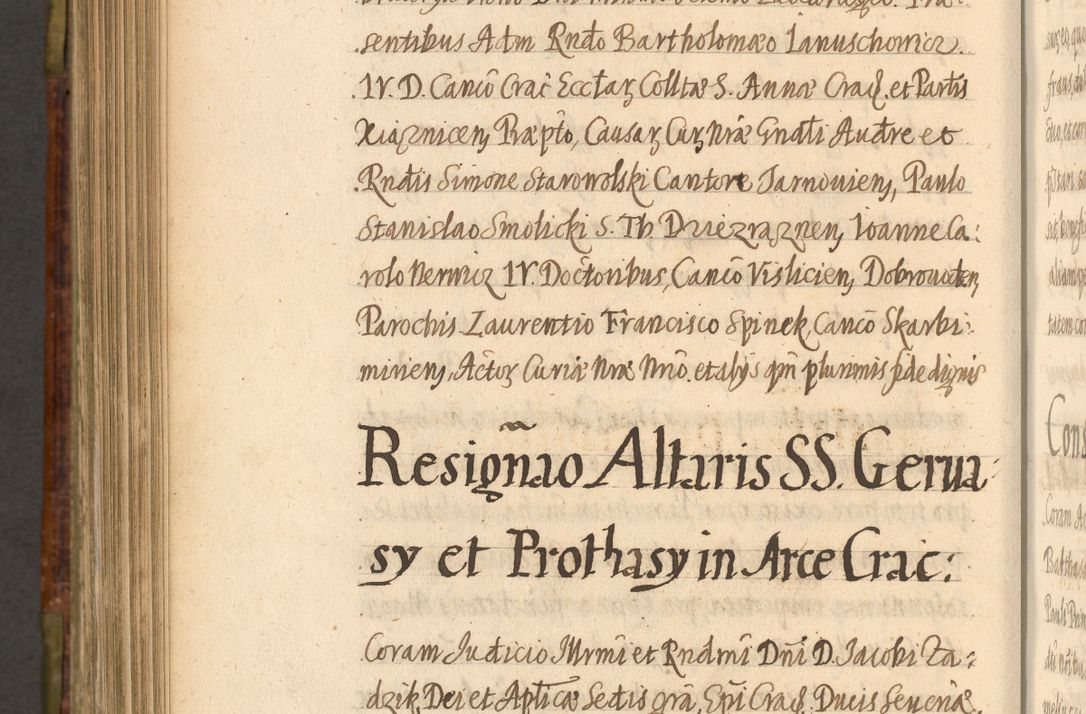 Zdjęcie nr 981 dla obiektu archiwalnego: Acta episcopalia R. D. Jacobi Zadzik, episcopi Cracoviensis et ducis Severiae annorum 1639 et 1640. Volumen II