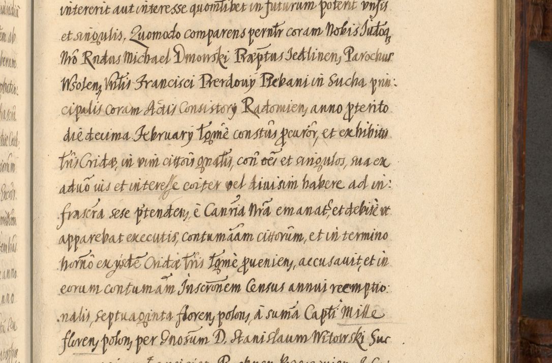 Zdjęcie nr 974 dla obiektu archiwalnego: Acta episcopalia R. D. Jacobi Zadzik, episcopi Cracoviensis et ducis Severiae annorum 1639 et 1640. Volumen II