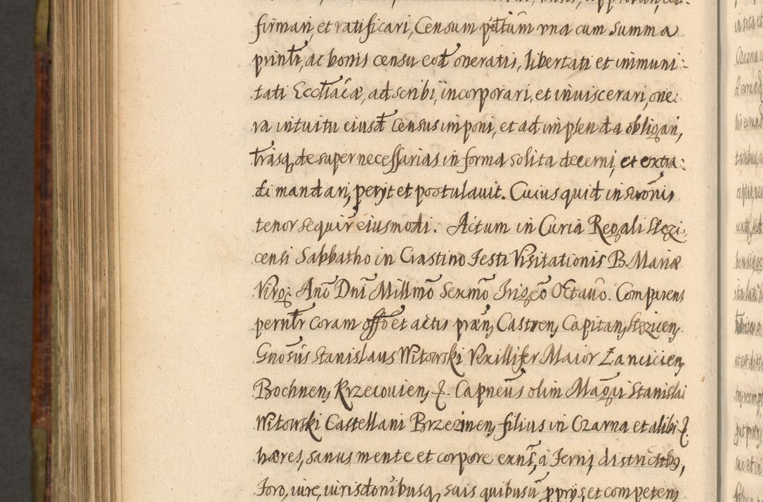 Zdjęcie nr 975 dla obiektu archiwalnego: Acta episcopalia R. D. Jacobi Zadzik, episcopi Cracoviensis et ducis Severiae annorum 1639 et 1640. Volumen II