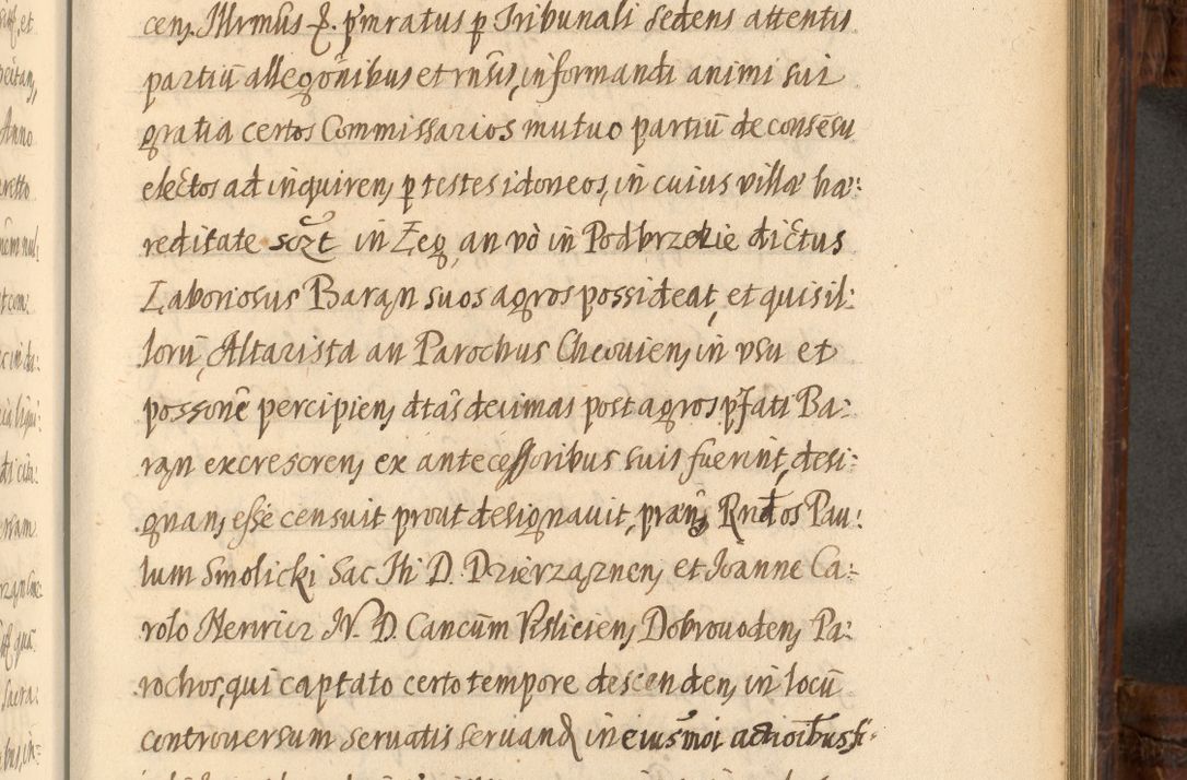 Zdjęcie nr 970 dla obiektu archiwalnego: Acta episcopalia R. D. Jacobi Zadzik, episcopi Cracoviensis et ducis Severiae annorum 1639 et 1640. Volumen II