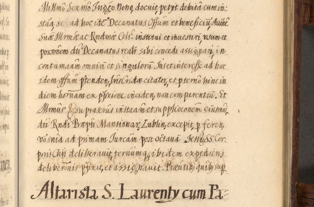 Zdjęcie nr 968 dla obiektu archiwalnego: Acta episcopalia R. D. Jacobi Zadzik, episcopi Cracoviensis et ducis Severiae annorum 1639 et 1640. Volumen II