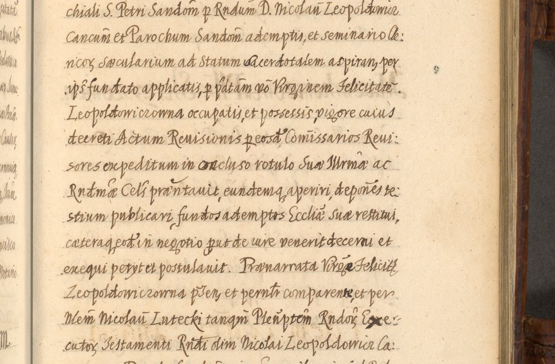 Zdjęcie nr 964 dla obiektu archiwalnego: Acta episcopalia R. D. Jacobi Zadzik, episcopi Cracoviensis et ducis Severiae annorum 1639 et 1640. Volumen II