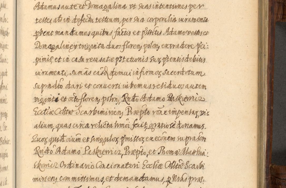 Zdjęcie nr 956 dla obiektu archiwalnego: Acta episcopalia R. D. Jacobi Zadzik, episcopi Cracoviensis et ducis Severiae annorum 1639 et 1640. Volumen II