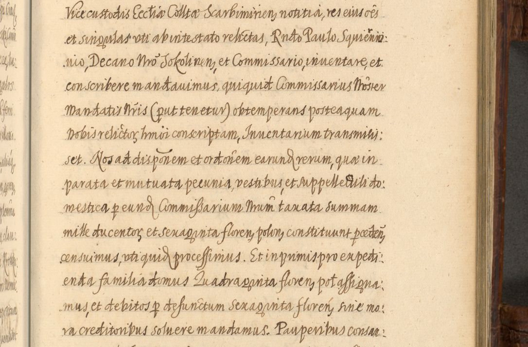 Zdjęcie nr 954 dla obiektu archiwalnego: Acta episcopalia R. D. Jacobi Zadzik, episcopi Cracoviensis et ducis Severiae annorum 1639 et 1640. Volumen II