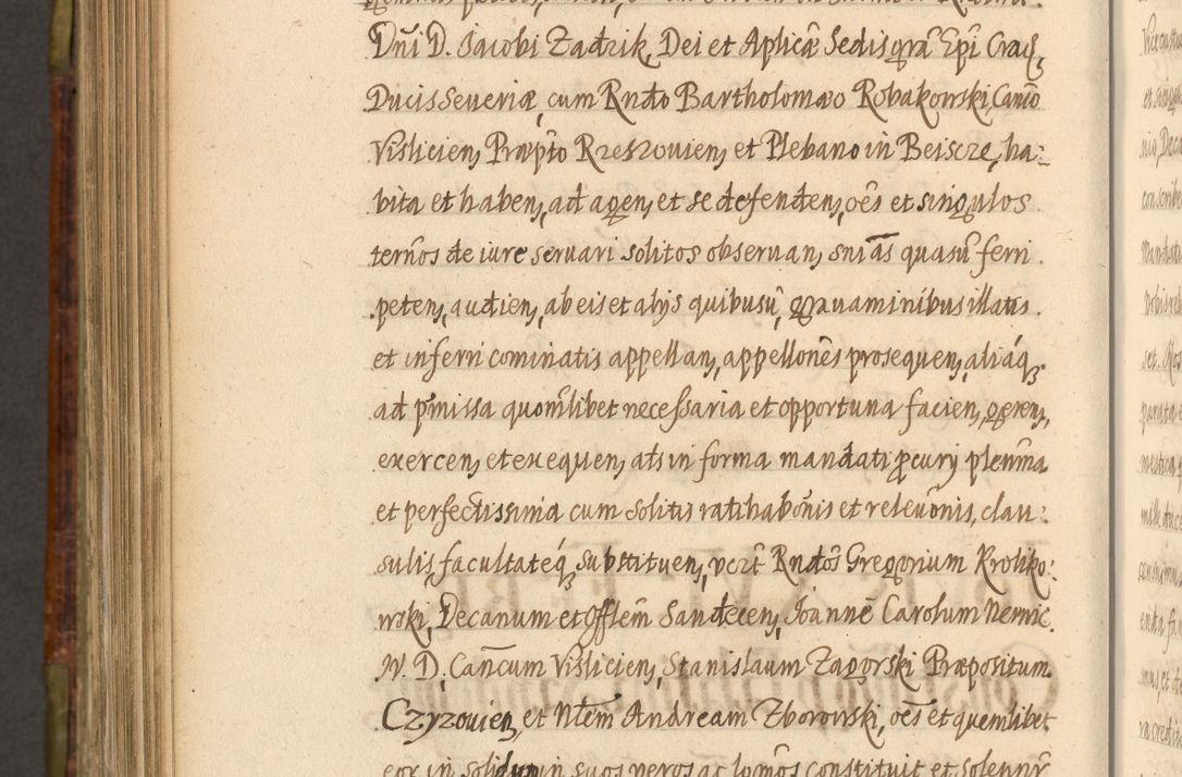 Zdjęcie nr 953 dla obiektu archiwalnego: Acta episcopalia R. D. Jacobi Zadzik, episcopi Cracoviensis et ducis Severiae annorum 1639 et 1640. Volumen II