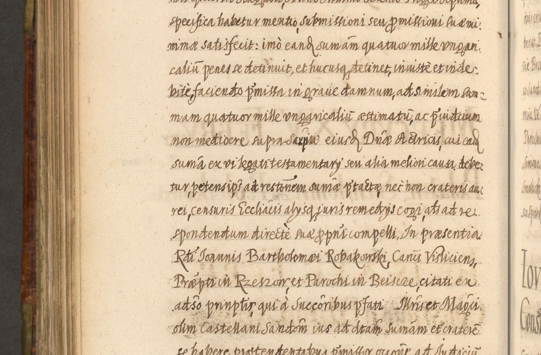 Zdjęcie nr 951 dla obiektu archiwalnego: Acta episcopalia R. D. Jacobi Zadzik, episcopi Cracoviensis et ducis Severiae annorum 1639 et 1640. Volumen II
