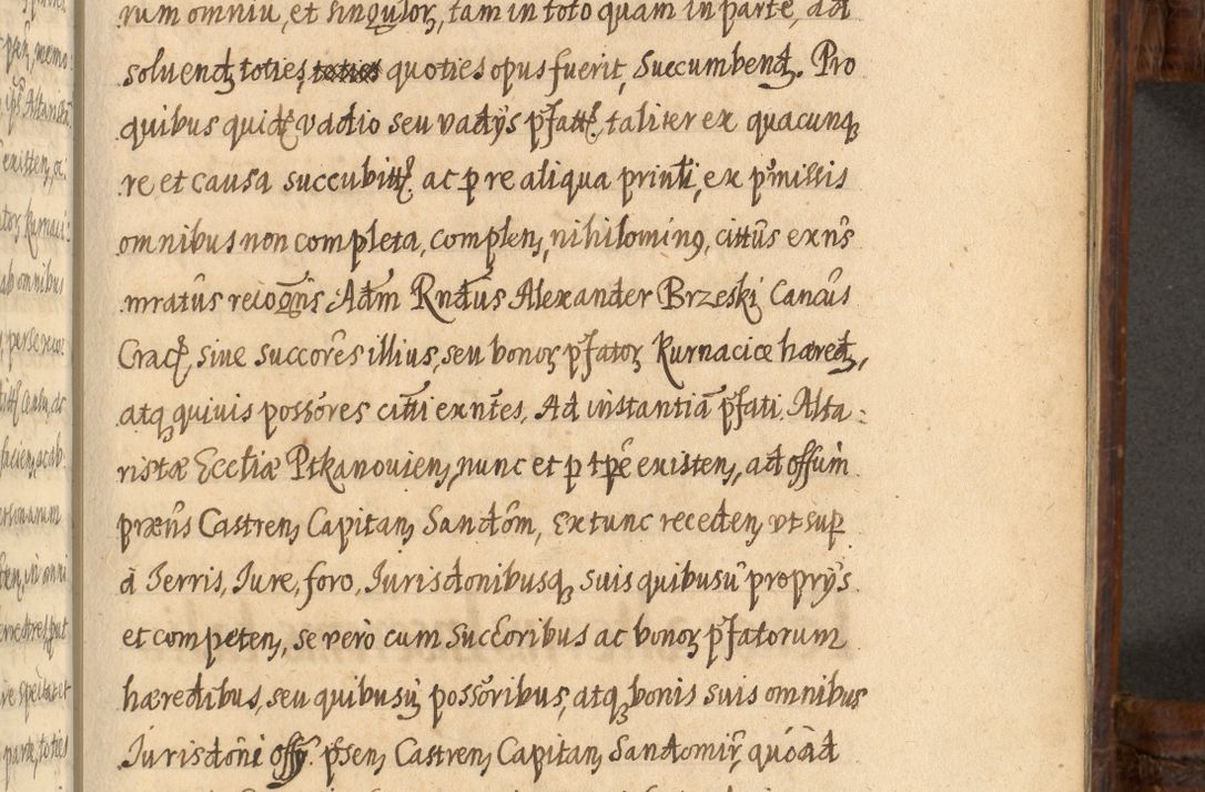 Zdjęcie nr 940 dla obiektu archiwalnego: Acta episcopalia R. D. Jacobi Zadzik, episcopi Cracoviensis et ducis Severiae annorum 1639 et 1640. Volumen II
