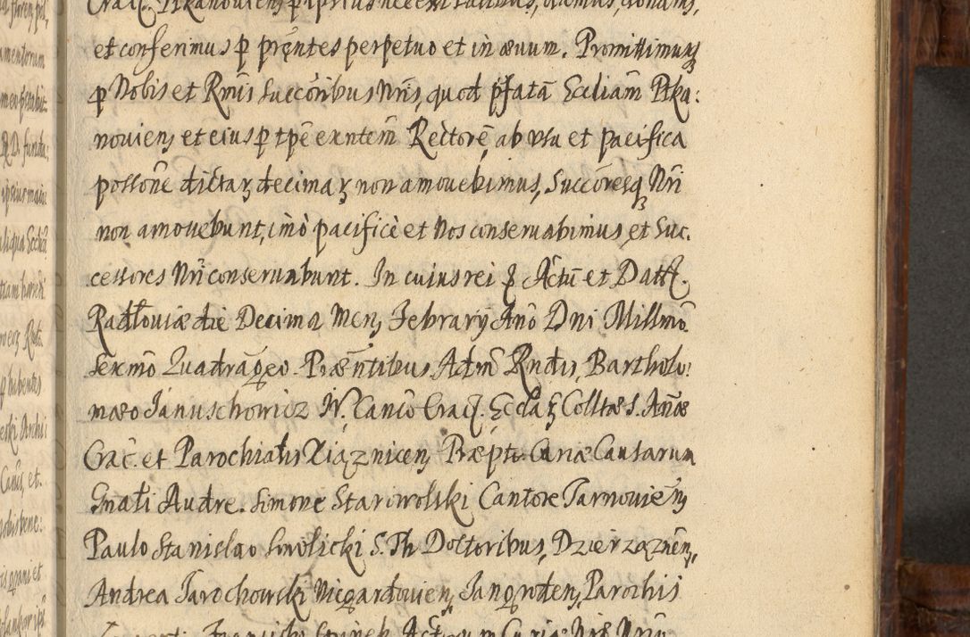 Zdjęcie nr 936 dla obiektu archiwalnego: Acta episcopalia R. D. Jacobi Zadzik, episcopi Cracoviensis et ducis Severiae annorum 1639 et 1640. Volumen II
