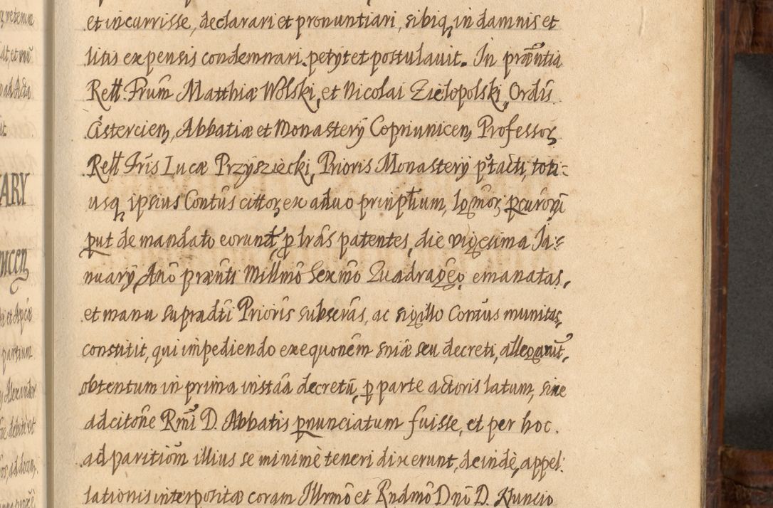 Zdjęcie nr 924 dla obiektu archiwalnego: Acta episcopalia R. D. Jacobi Zadzik, episcopi Cracoviensis et ducis Severiae annorum 1639 et 1640. Volumen II