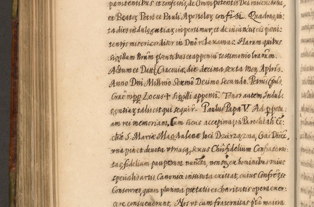 Zdjęcie nr 919 dla obiektu archiwalnego: Acta episcopalia R. D. Jacobi Zadzik, episcopi Cracoviensis et ducis Severiae annorum 1639 et 1640. Volumen II