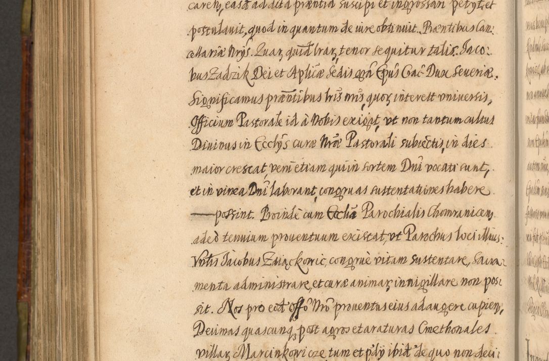 Zdjęcie nr 913 dla obiektu archiwalnego: Acta episcopalia R. D. Jacobi Zadzik, episcopi Cracoviensis et ducis Severiae annorum 1639 et 1640. Volumen II