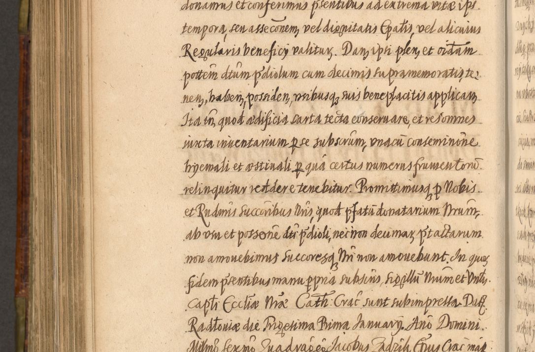 Zdjęcie nr 907 dla obiektu archiwalnego: Acta episcopalia R. D. Jacobi Zadzik, episcopi Cracoviensis et ducis Severiae annorum 1639 et 1640. Volumen II