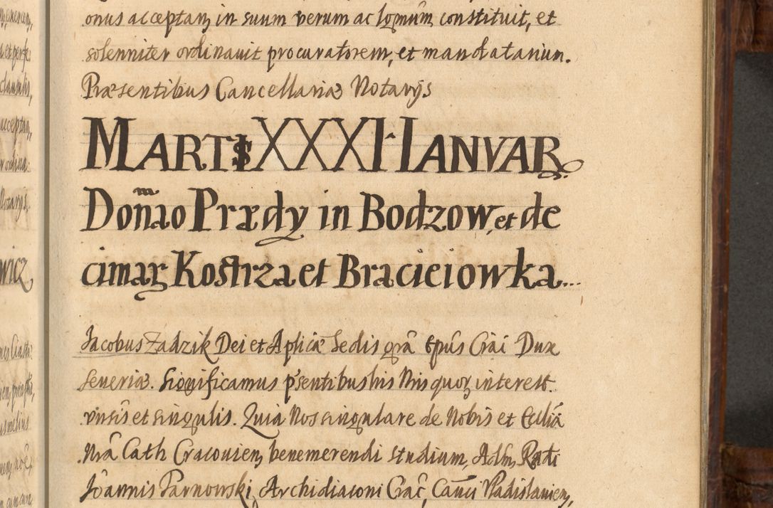 Zdjęcie nr 906 dla obiektu archiwalnego: Acta episcopalia R. D. Jacobi Zadzik, episcopi Cracoviensis et ducis Severiae annorum 1639 et 1640. Volumen II