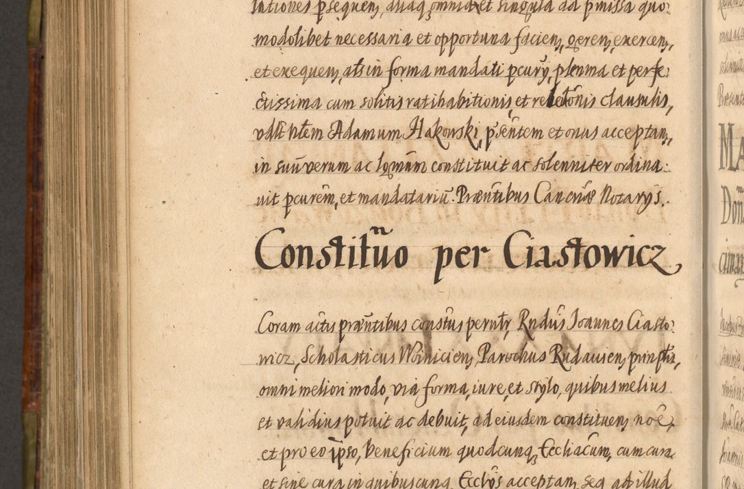 Zdjęcie nr 905 dla obiektu archiwalnego: Acta episcopalia R. D. Jacobi Zadzik, episcopi Cracoviensis et ducis Severiae annorum 1639 et 1640. Volumen II