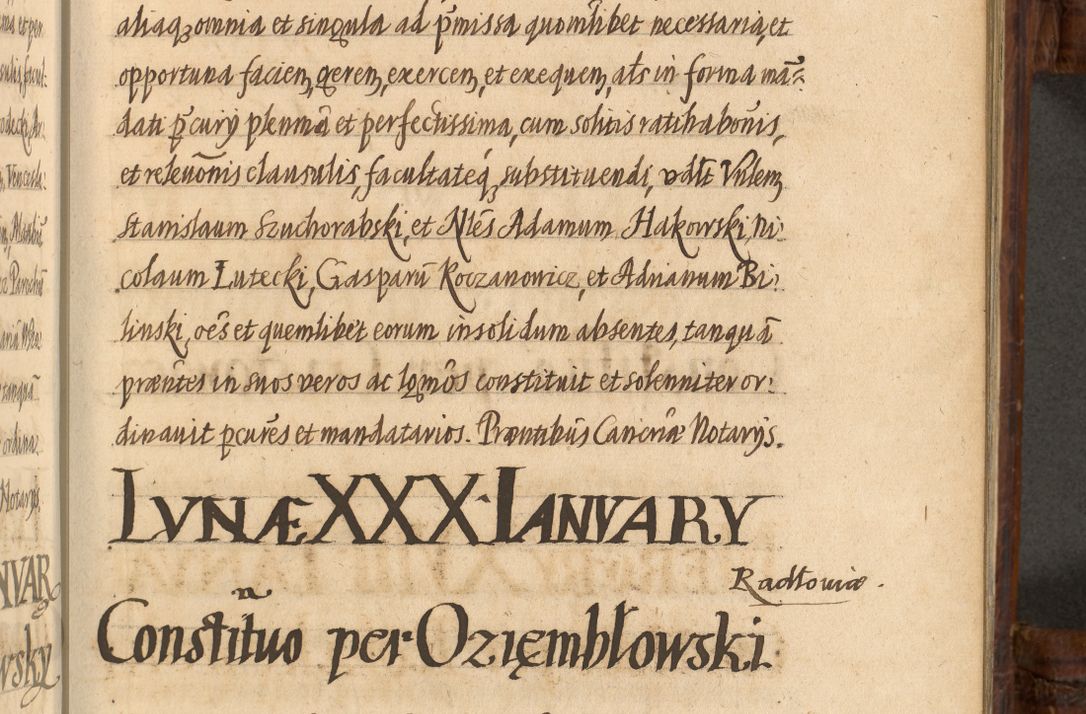 Zdjęcie nr 904 dla obiektu archiwalnego: Acta episcopalia R. D. Jacobi Zadzik, episcopi Cracoviensis et ducis Severiae annorum 1639 et 1640. Volumen II