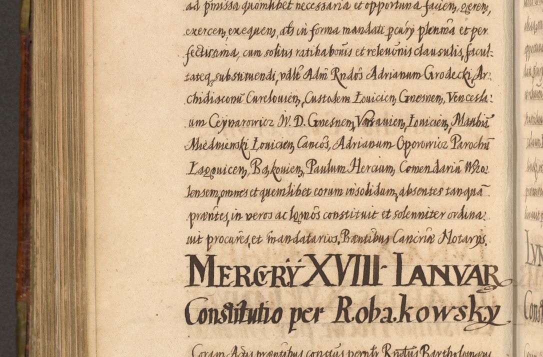 Zdjęcie nr 903 dla obiektu archiwalnego: Acta episcopalia R. D. Jacobi Zadzik, episcopi Cracoviensis et ducis Severiae annorum 1639 et 1640. Volumen II