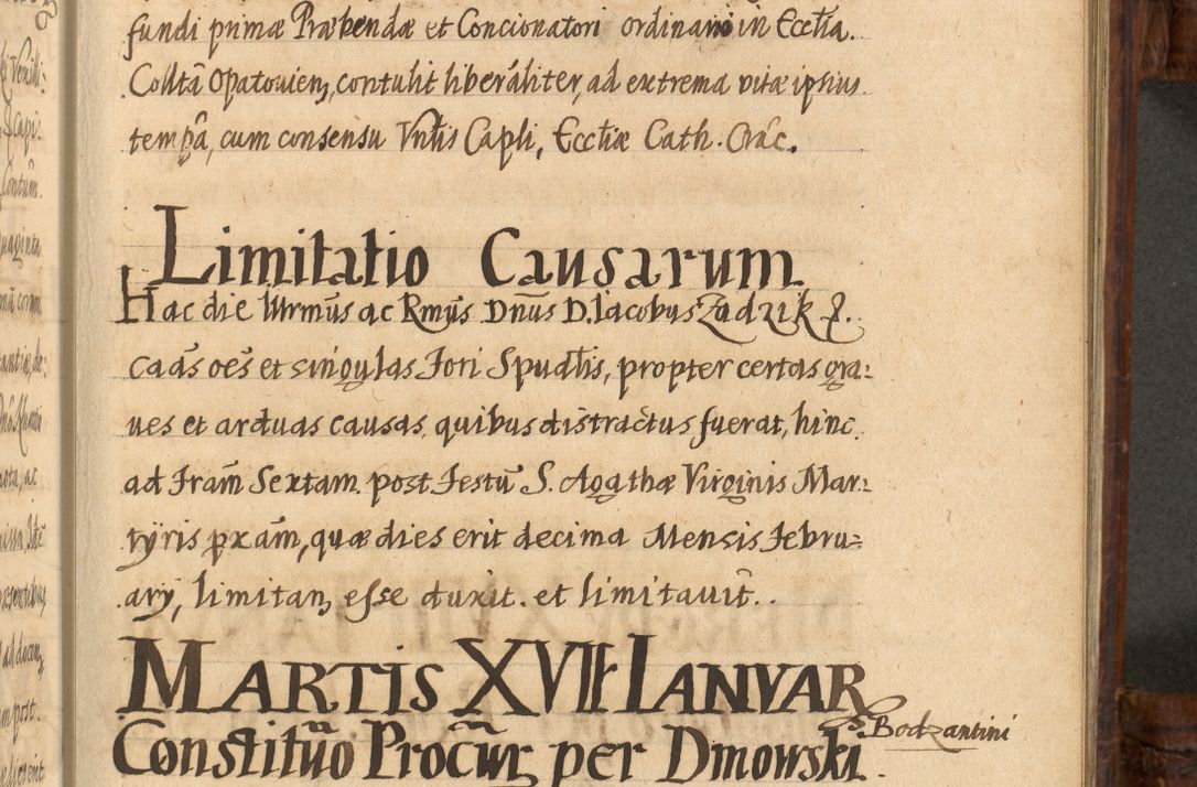 Zdjęcie nr 902 dla obiektu archiwalnego: Acta episcopalia R. D. Jacobi Zadzik, episcopi Cracoviensis et ducis Severiae annorum 1639 et 1640. Volumen II