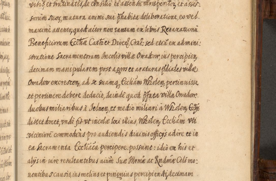 Zdjęcie nr 900 dla obiektu archiwalnego: Acta episcopalia R. D. Jacobi Zadzik, episcopi Cracoviensis et ducis Severiae annorum 1639 et 1640. Volumen II