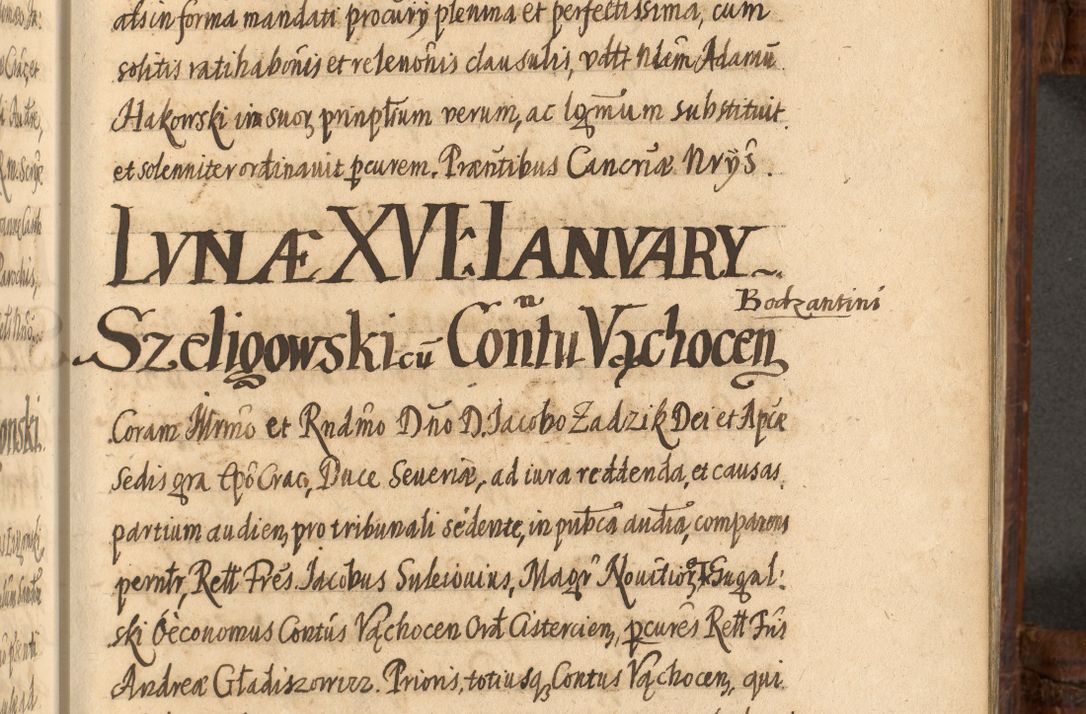Zdjęcie nr 894 dla obiektu archiwalnego: Acta episcopalia R. D. Jacobi Zadzik, episcopi Cracoviensis et ducis Severiae annorum 1639 et 1640. Volumen II