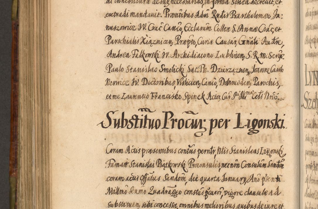 Zdjęcie nr 893 dla obiektu archiwalnego: Acta episcopalia R. D. Jacobi Zadzik, episcopi Cracoviensis et ducis Severiae annorum 1639 et 1640. Volumen II