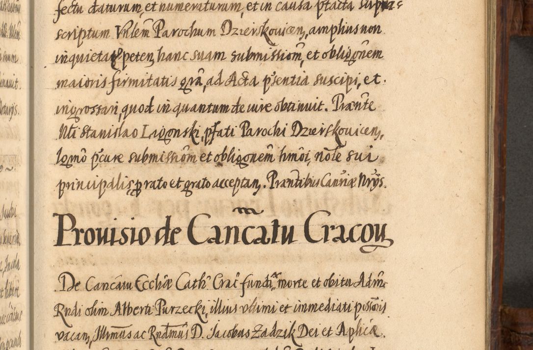 Zdjęcie nr 892 dla obiektu archiwalnego: Acta episcopalia R. D. Jacobi Zadzik, episcopi Cracoviensis et ducis Severiae annorum 1639 et 1640. Volumen II
