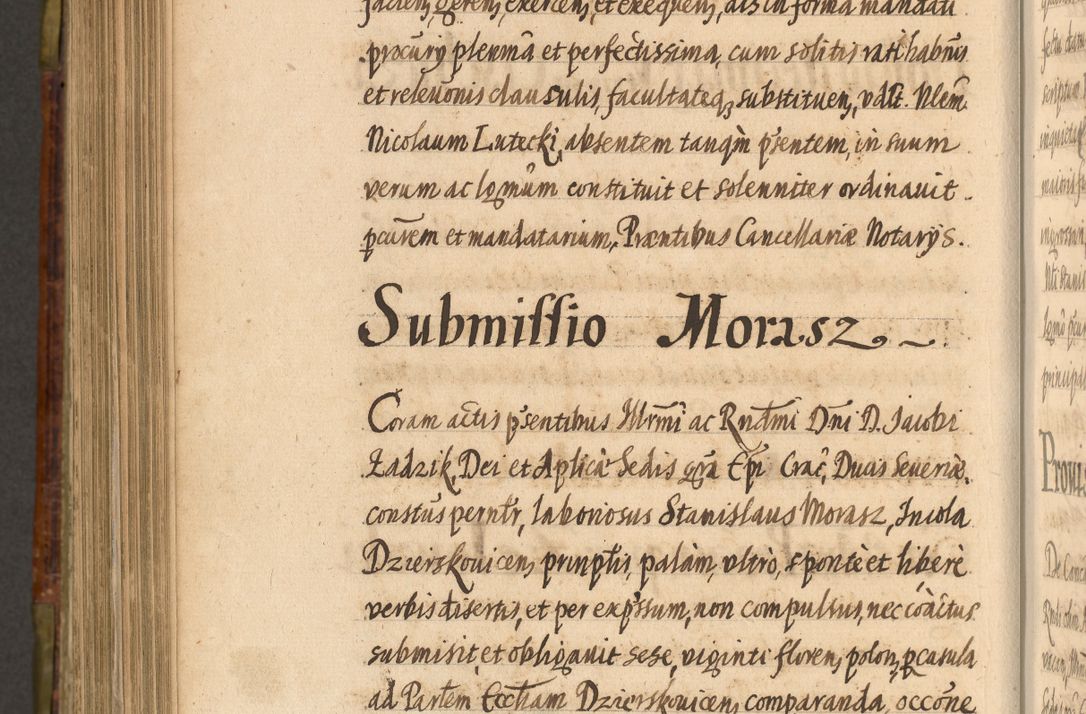 Zdjęcie nr 891 dla obiektu archiwalnego: Acta episcopalia R. D. Jacobi Zadzik, episcopi Cracoviensis et ducis Severiae annorum 1639 et 1640. Volumen II