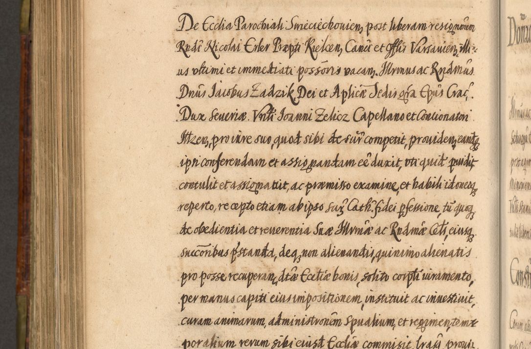 Zdjęcie nr 889 dla obiektu archiwalnego: Acta episcopalia R. D. Jacobi Zadzik, episcopi Cracoviensis et ducis Severiae annorum 1639 et 1640. Volumen II
