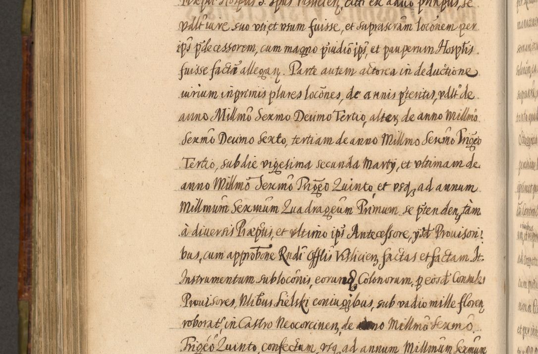 Zdjęcie nr 883 dla obiektu archiwalnego: Acta episcopalia R. D. Jacobi Zadzik, episcopi Cracoviensis et ducis Severiae annorum 1639 et 1640. Volumen II