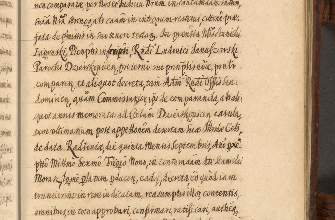 Zdjęcie nr 880 dla obiektu archiwalnego: Acta episcopalia R. D. Jacobi Zadzik, episcopi Cracoviensis et ducis Severiae annorum 1639 et 1640. Volumen II