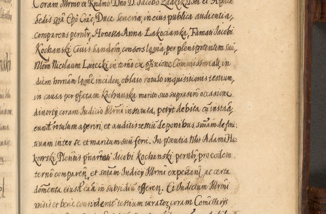 Zdjęcie nr 878 dla obiektu archiwalnego: Acta episcopalia R. D. Jacobi Zadzik, episcopi Cracoviensis et ducis Severiae annorum 1639 et 1640. Volumen II