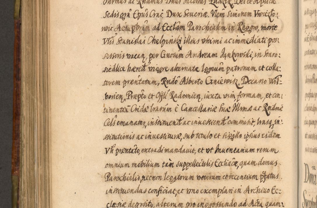 Zdjęcie nr 873 dla obiektu archiwalnego: Acta episcopalia R. D. Jacobi Zadzik, episcopi Cracoviensis et ducis Severiae annorum 1639 et 1640. Volumen II