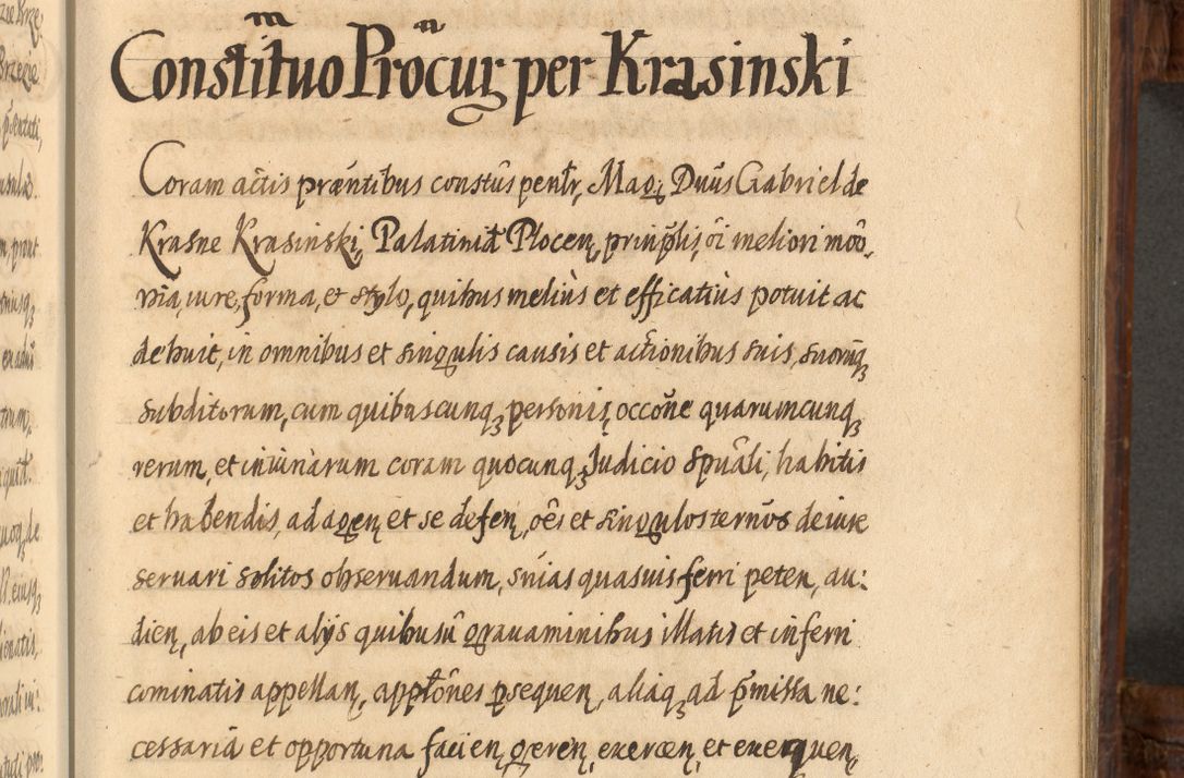 Zdjęcie nr 872 dla obiektu archiwalnego: Acta episcopalia R. D. Jacobi Zadzik, episcopi Cracoviensis et ducis Severiae annorum 1639 et 1640. Volumen II