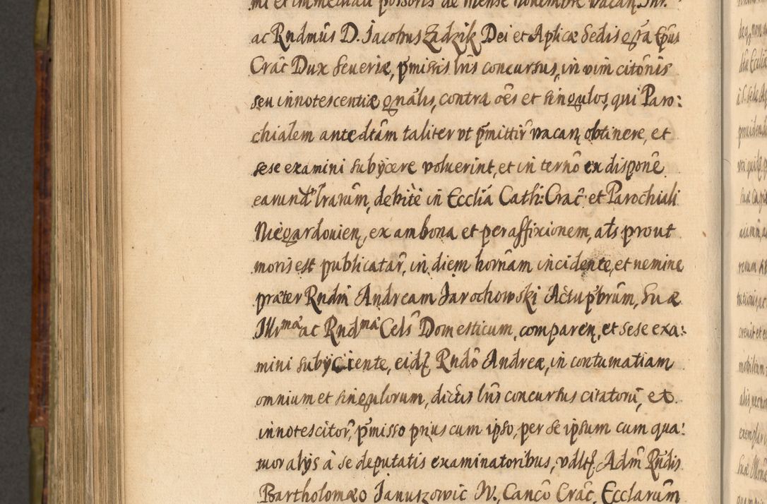 Zdjęcie nr 869 dla obiektu archiwalnego: Acta episcopalia R. D. Jacobi Zadzik, episcopi Cracoviensis et ducis Severiae annorum 1639 et 1640. Volumen II