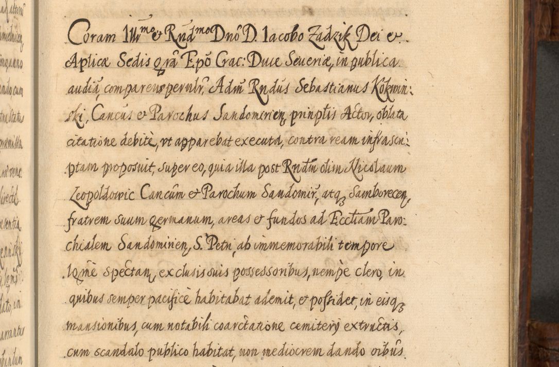 Zdjęcie nr 862 dla obiektu archiwalnego: Acta episcopalia R. D. Jacobi Zadzik, episcopi Cracoviensis et ducis Severiae annorum 1639 et 1640. Volumen II