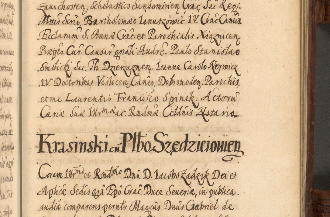 Zdjęcie nr 860 dla obiektu archiwalnego: Acta episcopalia R. D. Jacobi Zadzik, episcopi Cracoviensis et ducis Severiae annorum 1639 et 1640. Volumen II