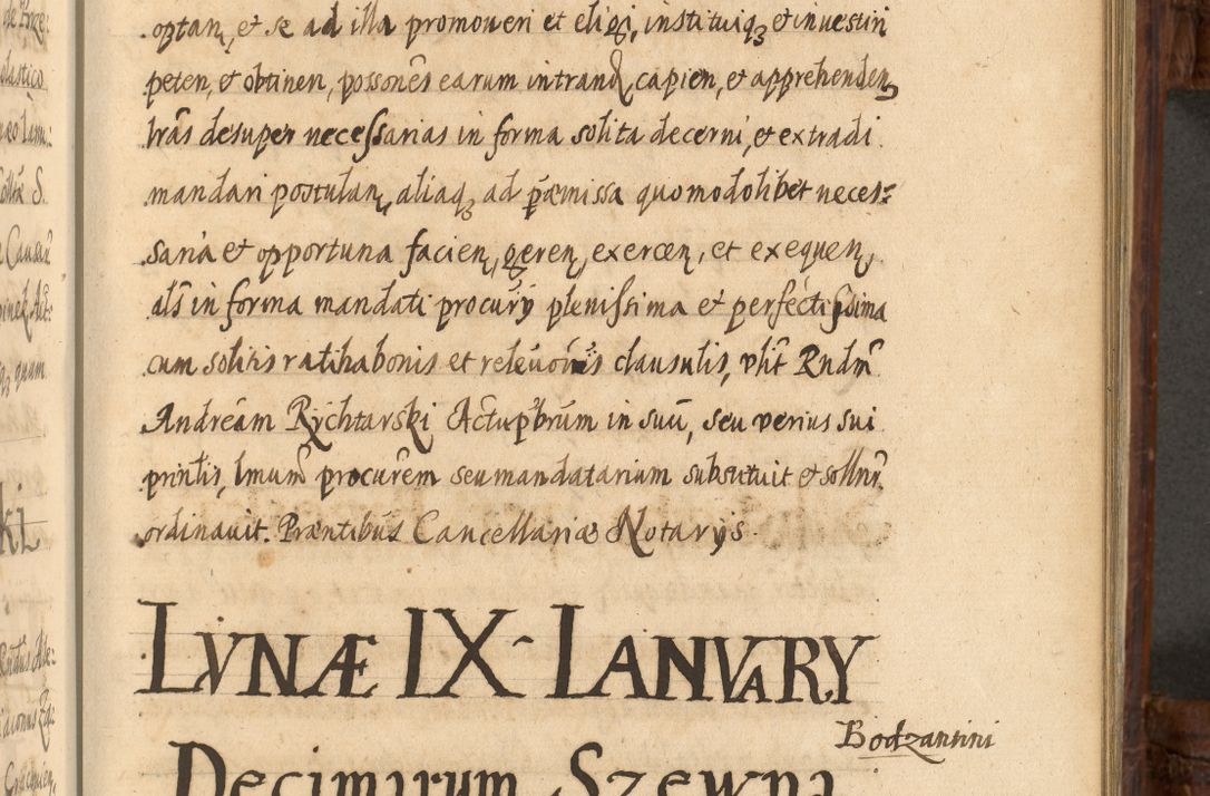 Zdjęcie nr 858 dla obiektu archiwalnego: Acta episcopalia R. D. Jacobi Zadzik, episcopi Cracoviensis et ducis Severiae annorum 1639 et 1640. Volumen II